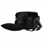 Prenosná taška pre psa Golden dog Lux - čierna